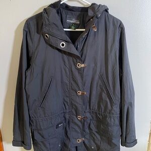 Lauren Ralph Lauren hooded Utility Chore Jacket Safari luxury sz M‎